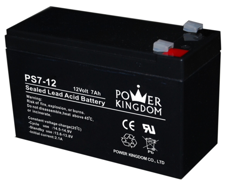 5 Stück Bleiakku 12V 7Ah